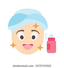 Skin Toner Vector EPS 10 for print, digital UI, UX kit, web and app development for health, personal care, body treatment and more.