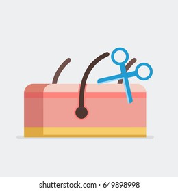 Skin vector illustration