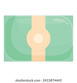 Skincare cosmetic icon cartoon vector. Body skin care. Soap cosmetic detergent