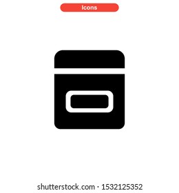 skincare icon isolated sign symbol vector illustration - high quality black style vector icons
