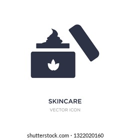 skincare icon on white background. Simple element illustration from Beauty concept. skincare sign icon symbol design.