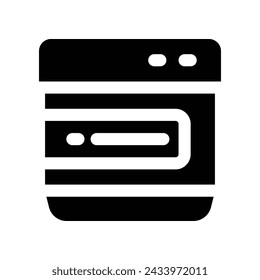 icono de cuidado de la piel. icono de glifo vectorial para su sitio web, móvil, presentación y diseño de logotipo.
