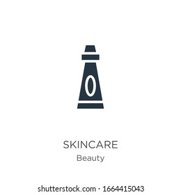 Icono de cuidado de la piel vectorial. Icono de diseño de cuidado de piel de colección de belleza aislado en fondo blanco. La ilustración vectorial se puede utilizar para diseño gráfico web y móvil, logotipo, eps10