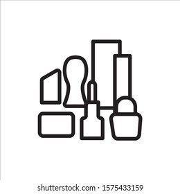 Skincare or makeup icon vector illustration