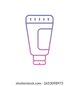 Skincare Tube Icon ilustração de stock de vetor