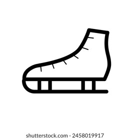 skingshoe vector line icon design