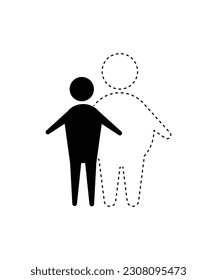 skinny icon, vector best flat icon.