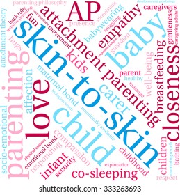 Skin-To-Skin word cloud on a white background. 