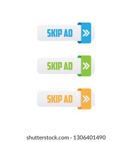Skip Ad Buttons With Ribbons