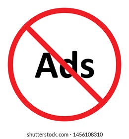 skip ads video icon or logo illustration. perfect use for website, design, pattern, etc.