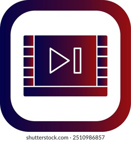 Skip to content Glyph Gradient Round Corner Vector Icon Design