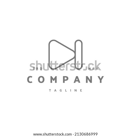Skip Forward premium icon sign symbol vector illustrations