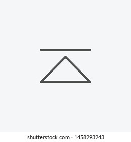 Skip up icon isolated on light background. Multimedia symbol modern simple vector icon for website design, mobile app, ui. Vector Illustration