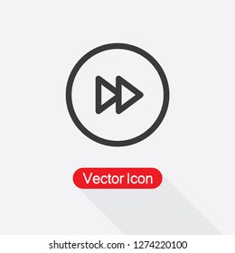 Skip Icon Vector Illustration Eps10