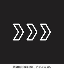 skip icon vector template illustration logo design