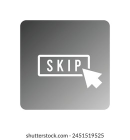 icono de salto Plantilla de Vector diseño de logotipo