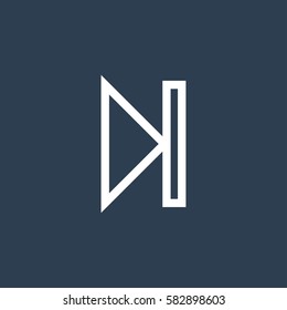 skip next line icon vector