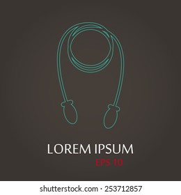 Skipping rope icon