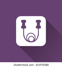 Skipping rope icon