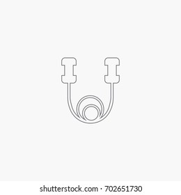 Skipping rope icon