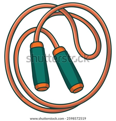 Skipping rope icon for kids��