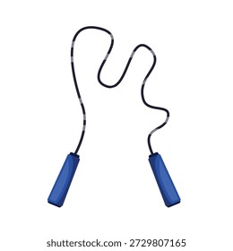 Überspringen Seil, Vektorgrafik, Überspringen Seil Symbol, Springseil Symbol, Springseil Clip Art