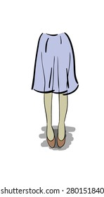 skirt autumn