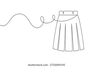 Skelett durchgehende einzeilige Kunstzeichnung minimale Mode-Symbol einzeln auf weißem Hintergrund