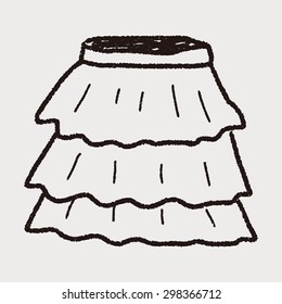 skirt doodle