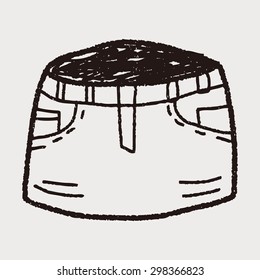 skirt doodle