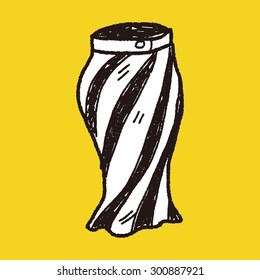 skirt doodle