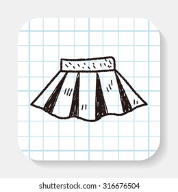 skirt doodle