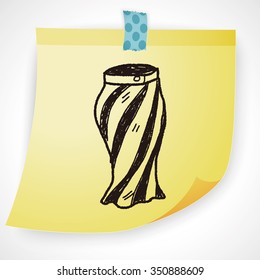 skirt doodle