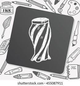 skirt doodle