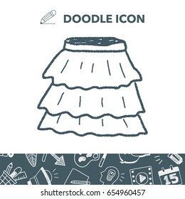 skirt doodle