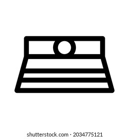 skirt icon or logo isolated sign symbol vector illustration - high quality black style vector icons
