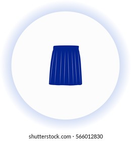 Skirt  icon. Vector design.