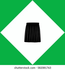 Skirt  icon Vector design.