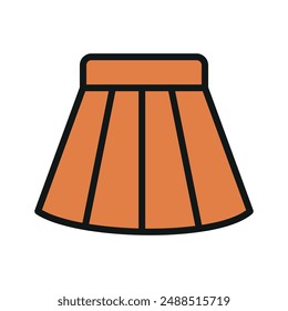 Skirt icon vector design templates simple and modern