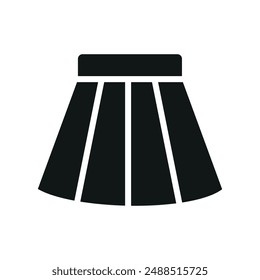 Skirt icon vector design templates simple and modern