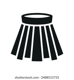 Skirt icon vector design templates simple and modern