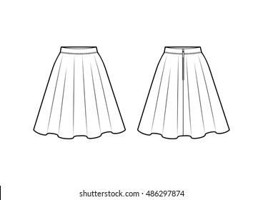 skirt sketch