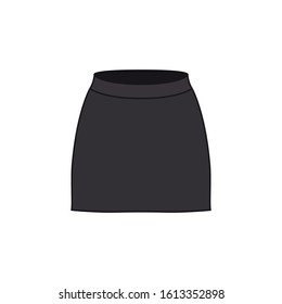 Skirt slip icon isolated on white background. Woman wear symbol modern, simple, vector, icon for website design, mobile app, ui. Vector Illustration
