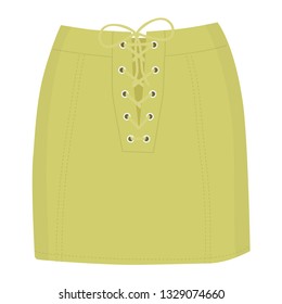 Skirt template collection, design fashion woman illustration - women skirt