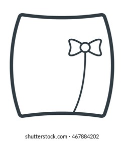 Skirt Vector Icon