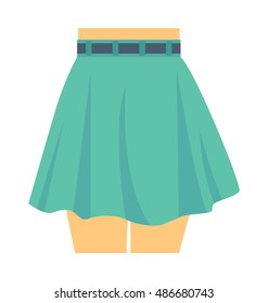 Mini clearance skirt vector