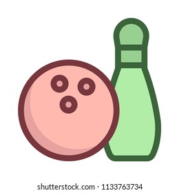 skittle bowling pin 