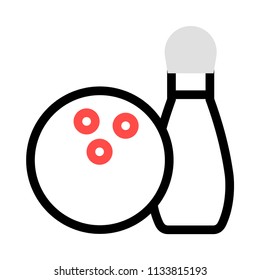skittle pin bowling 