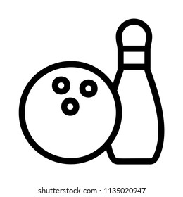 skittle pin bowling 