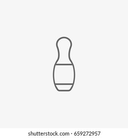 skittle vector icon